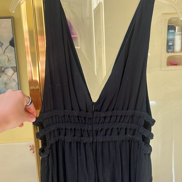 Wayf Dresses | Wayf Surrey Plunging Cut Out Maxi Dress | Color: Black | Size: M| - Picture 3 of 7